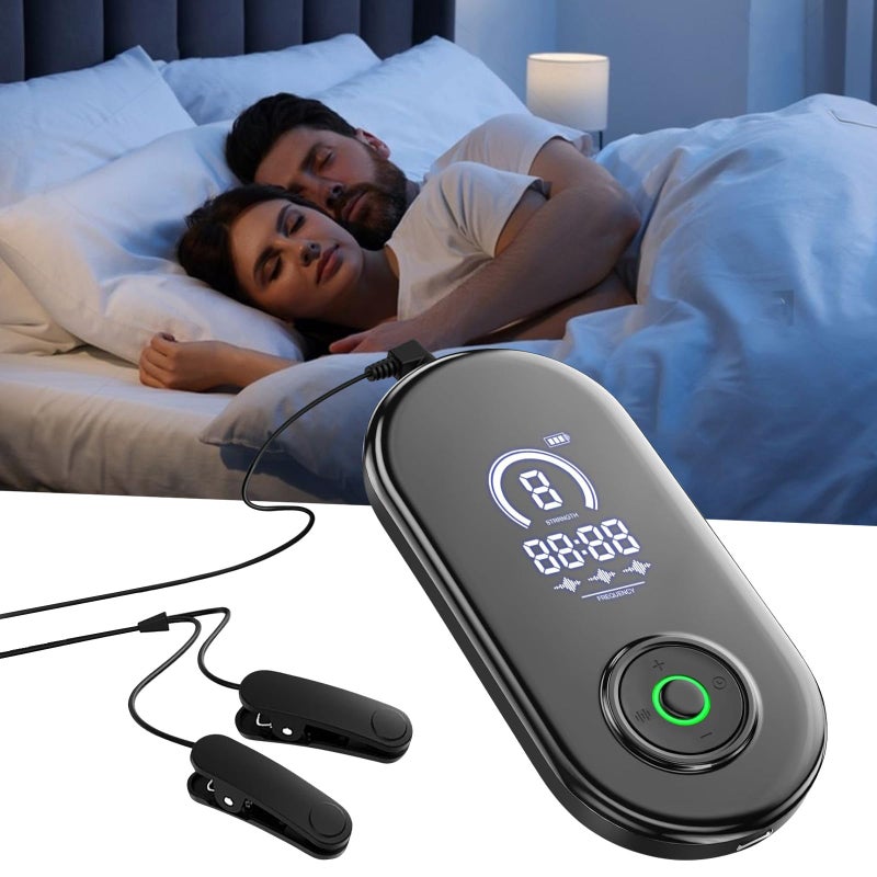WingFly Advanced Sleep Aid Device, Vagus Nerve Stimulation Device with Ear Clips, Sleep Aid Device, CES Reduce Anxiety Relieve Fatigue Microcurrent, 3 Modes & 9-Level Adjustment